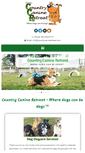 Mobile Screenshot of countrycanineretreat.com